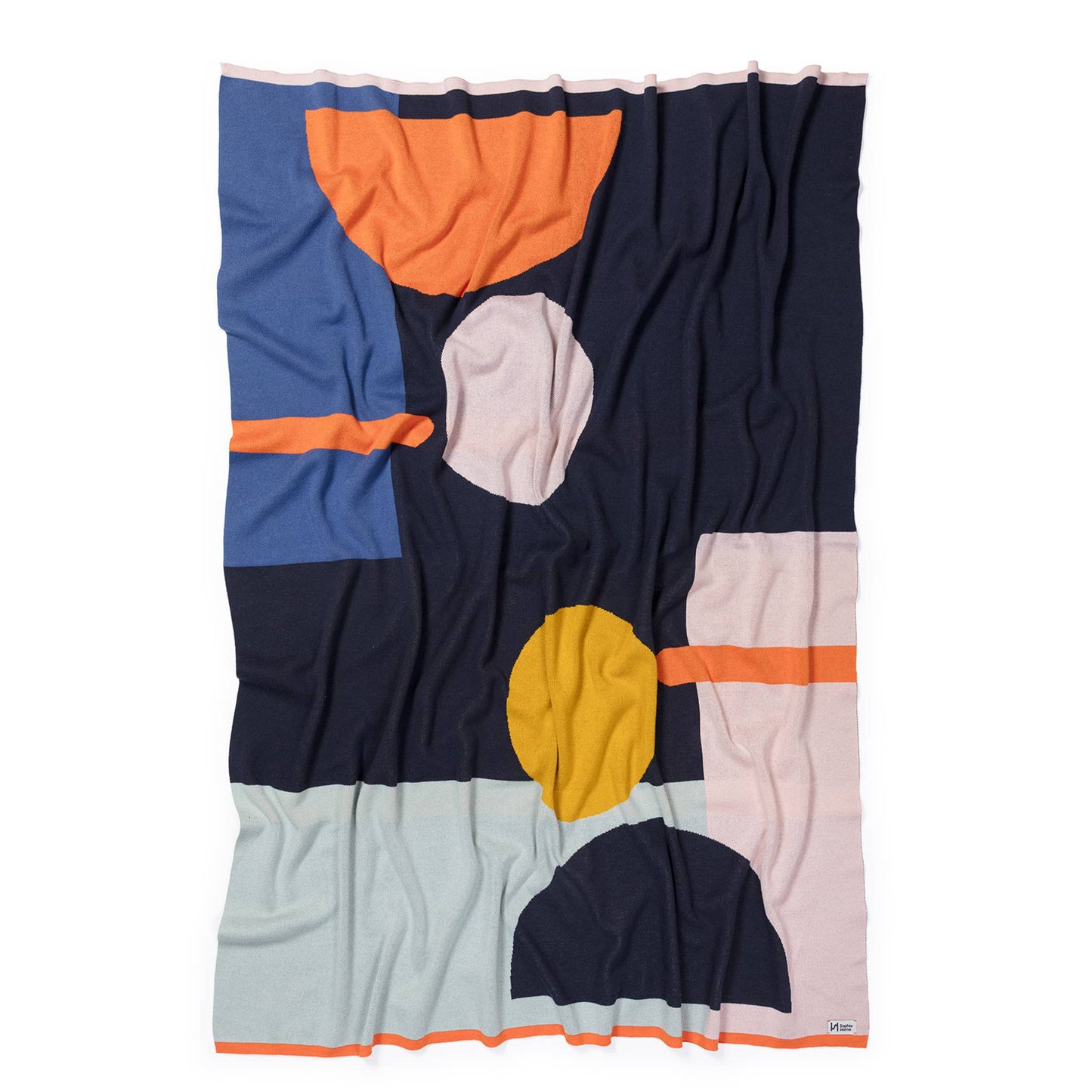 Sophie Home Cotton Knit Throw Blanket: Bleecker Multi