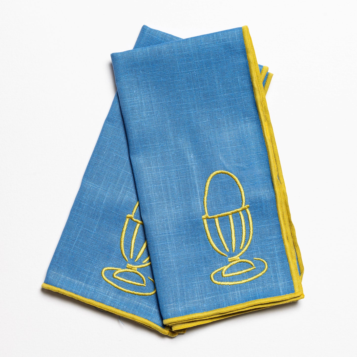 NEW! Linen Blend Napkins - Egg (set of 2)