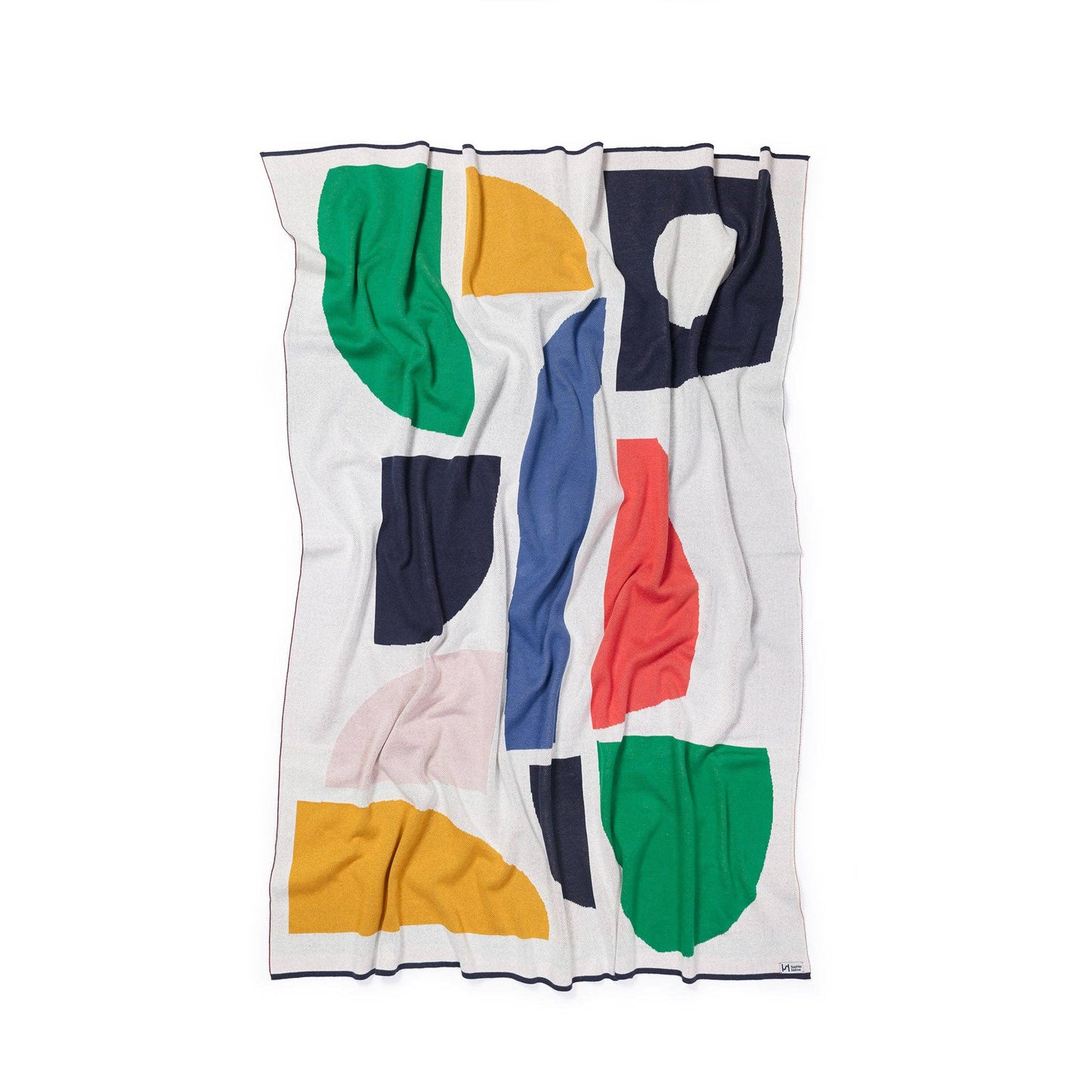 Sophie Home Cotton Knit Throw Blanket: Bruten Green