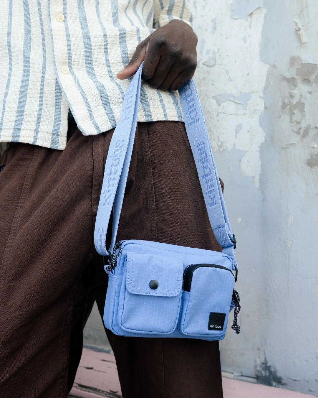 Kintobe Mini Miles Cross-Body Bag - Skyline Blue