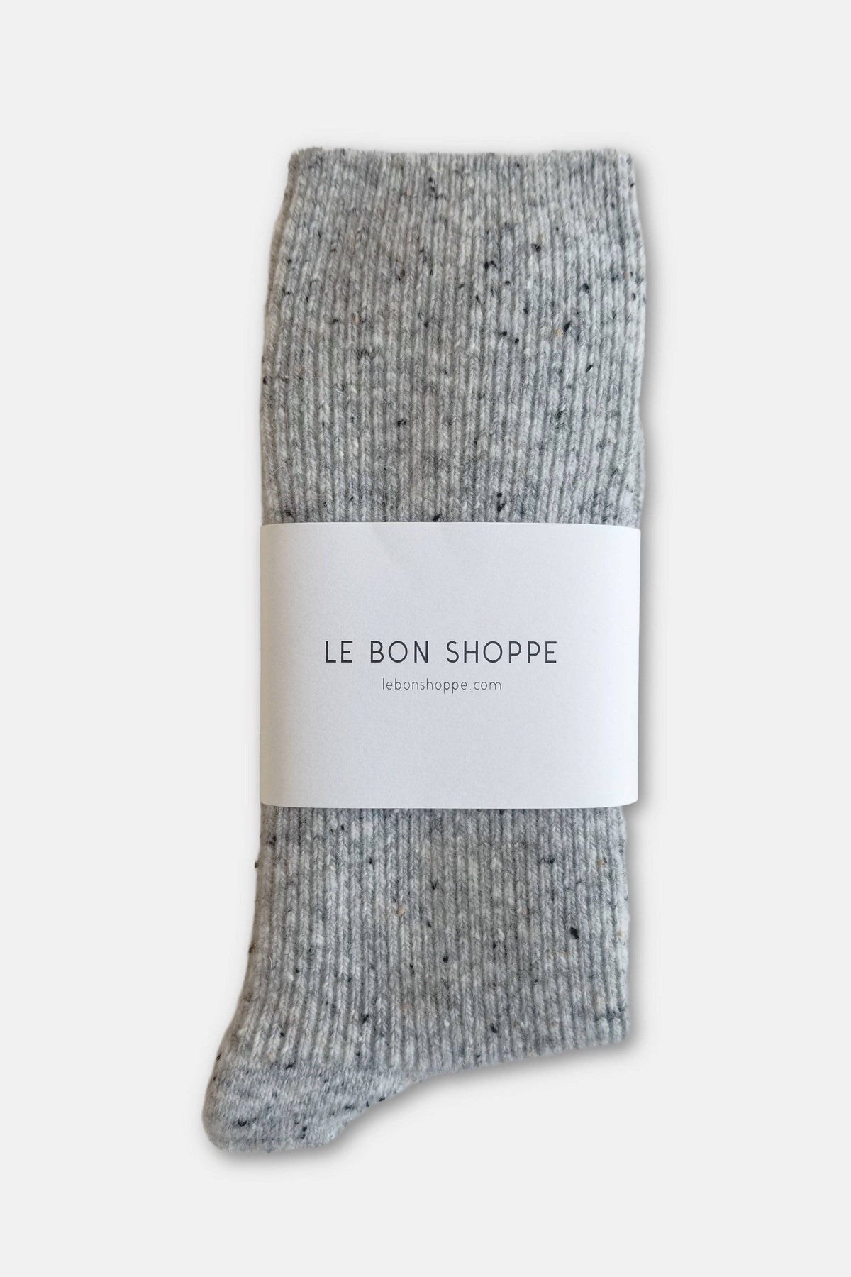 Le Bon Shoppe Snow Socks: Cookies and Cream
