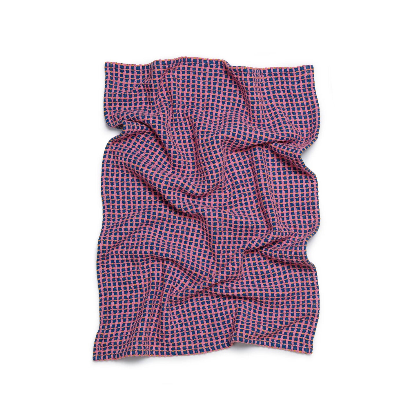 Sophie Home Recycled Materials Tea Towel 2 Pack: Cobalt