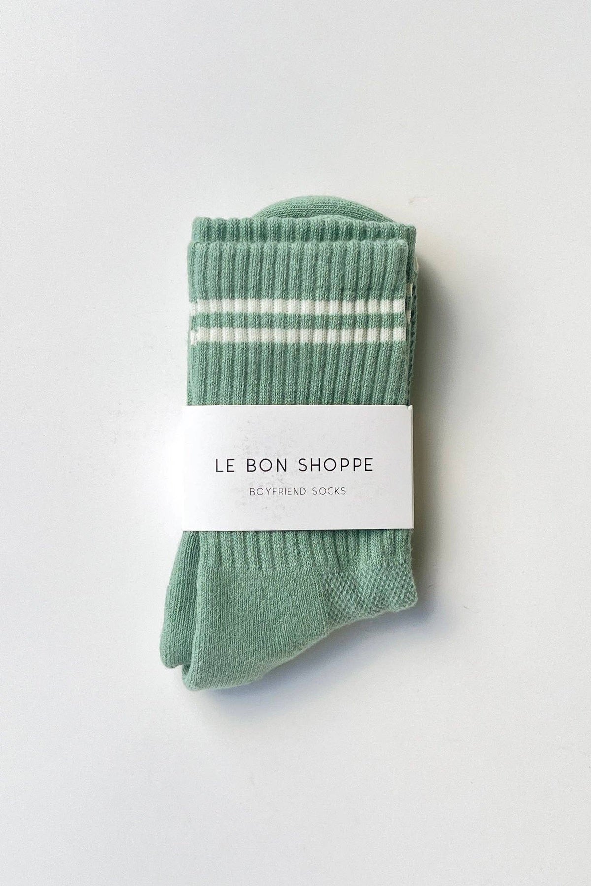 Le Bon Shoppe Boyfriend Socks: Moss