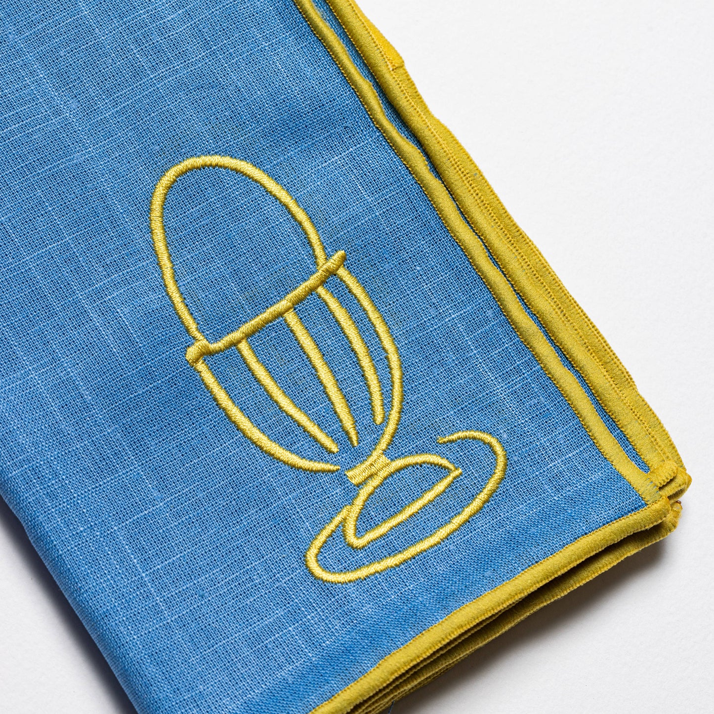 NEW! Linen Blend Napkins - Egg (set of 2)