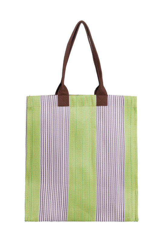 British Colour Standard British Colour Standard  Eco Woven Market Shopper in Doge, Pearl, Primrose & Grass