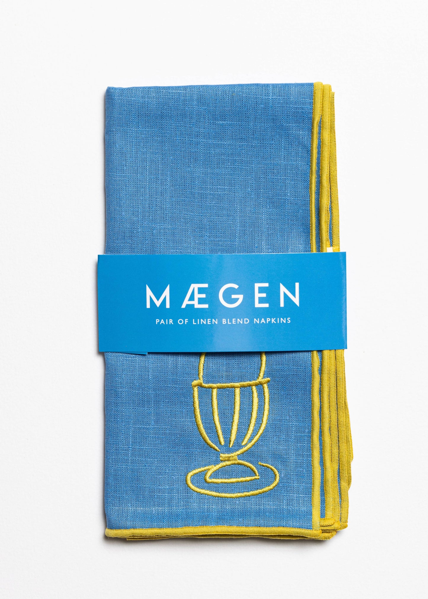 NEW! Linen Blend Napkins - Egg (set of 2)