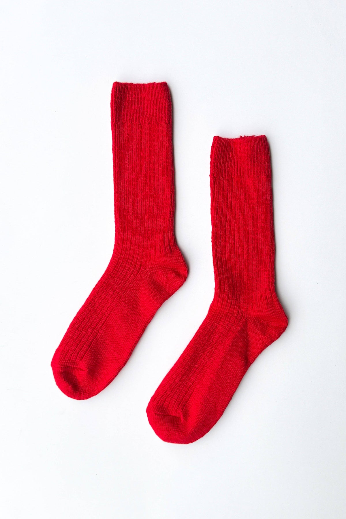 Le Bon Shoppe Cottage Socks: Chili