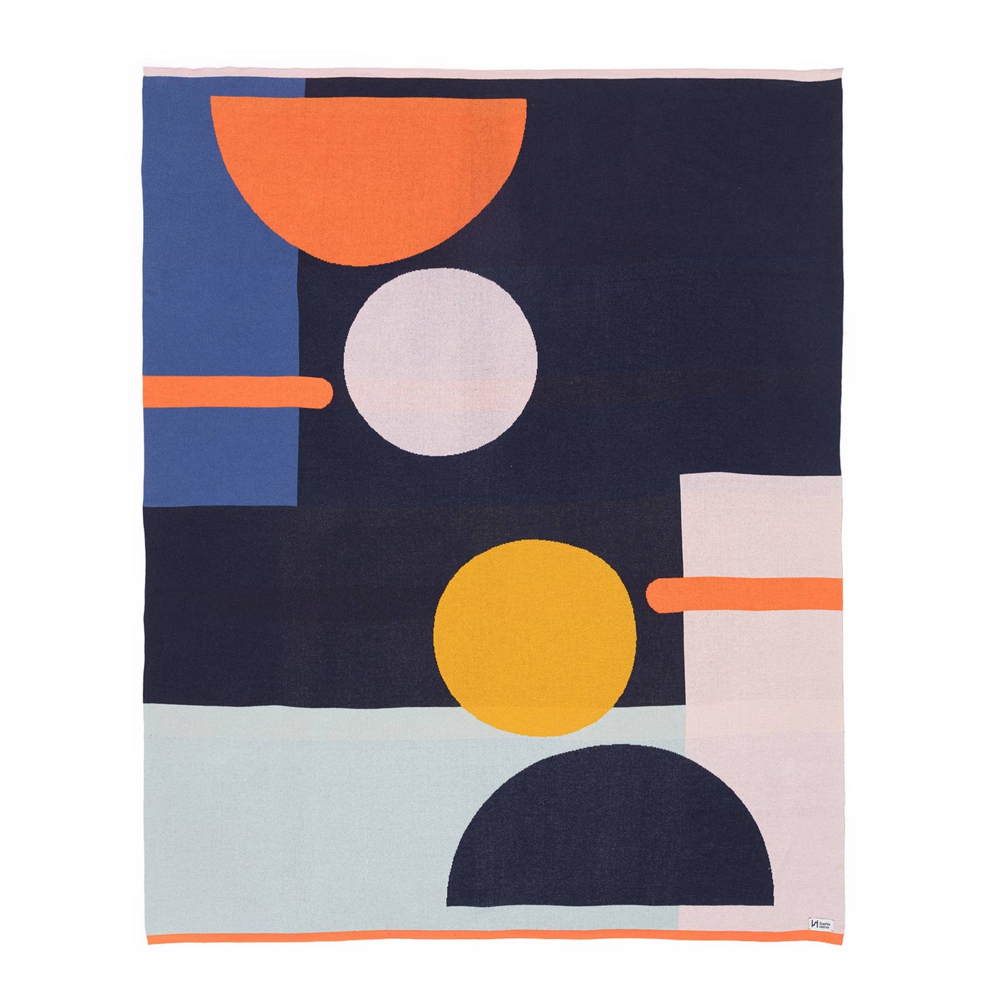 Sophie Home Cotton Knit Throw Blanket: Bleecker Multi