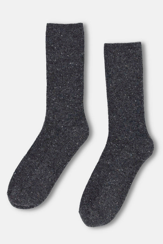 Le Bon Shoppe Snow Socks: Charcoal