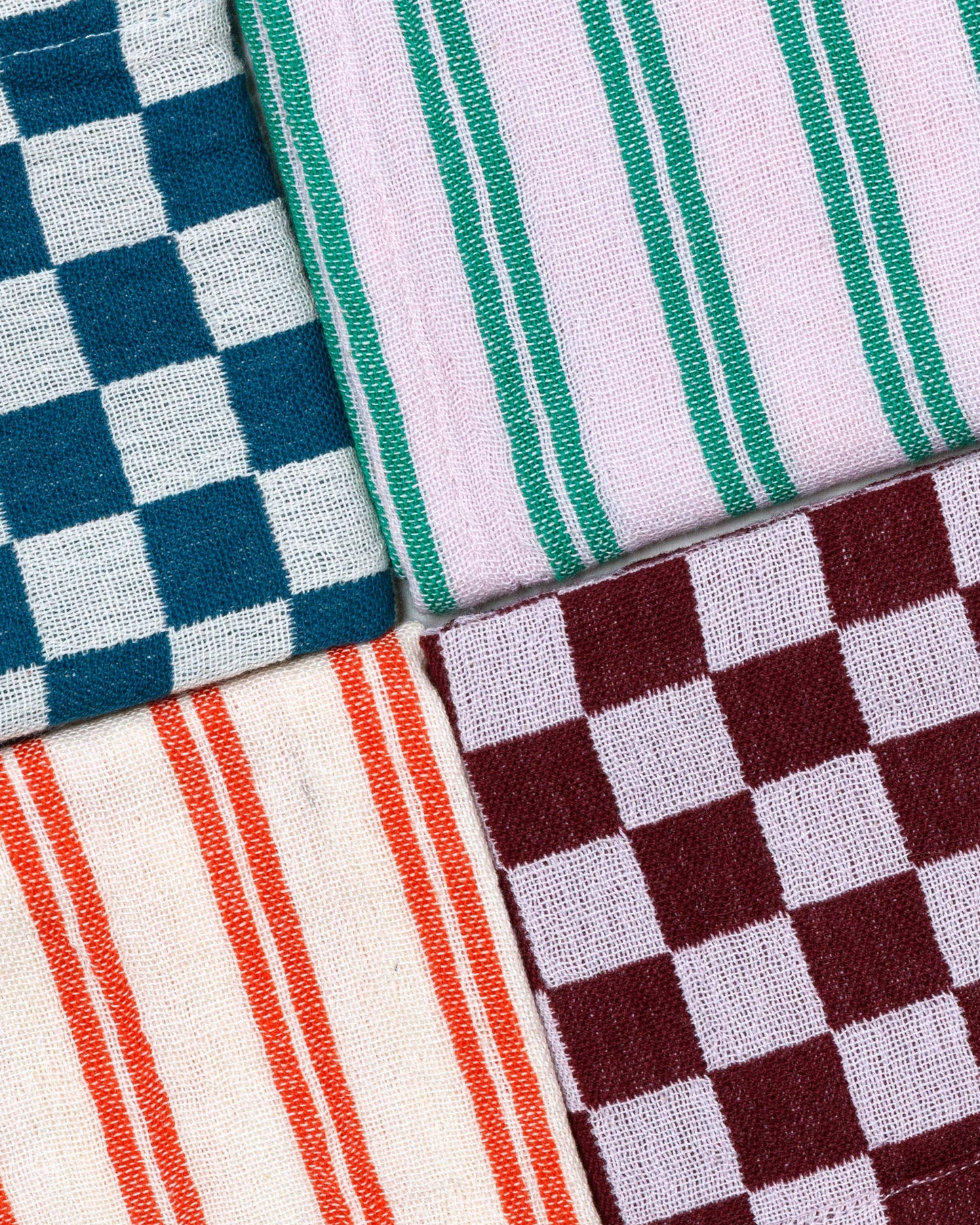 Sophie Home Cotton Hand Towel: Lilac Stripe
