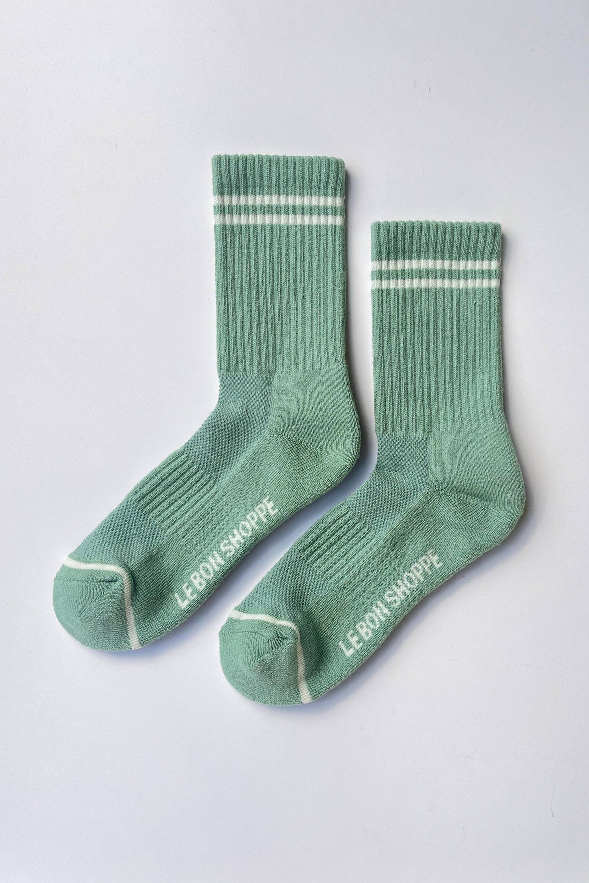 Le Bon Shoppe Boyfriend Socks: Moss