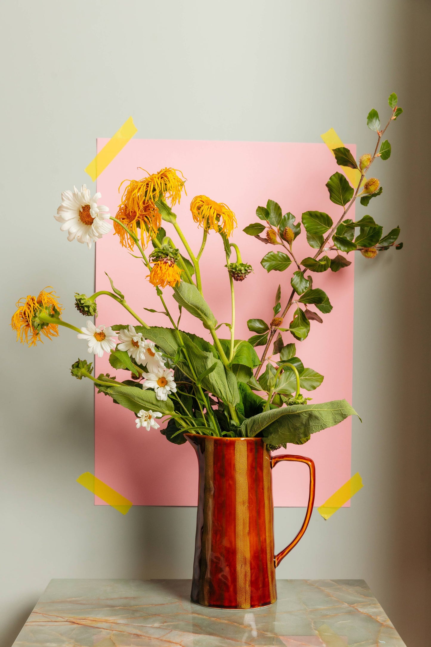 Ochre/Brown Jug