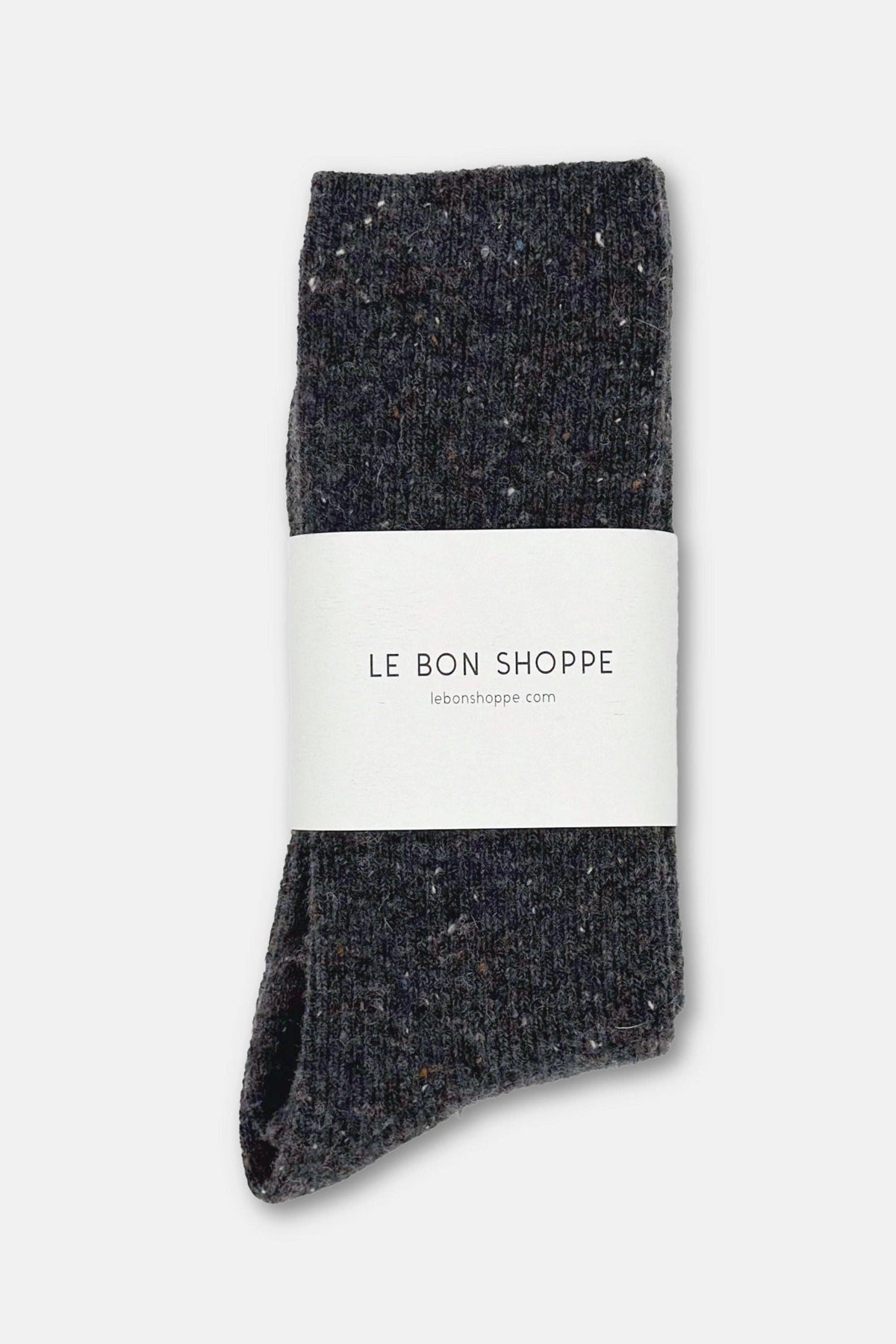 Le Bon Shoppe Snow Socks: Charcoal