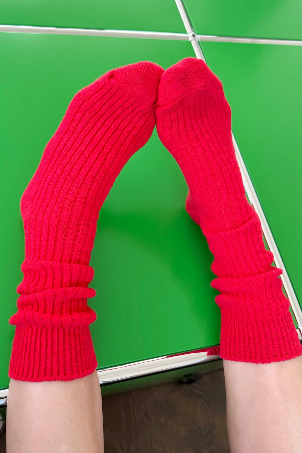Le Bon Shoppe Cottage Socks: Chili