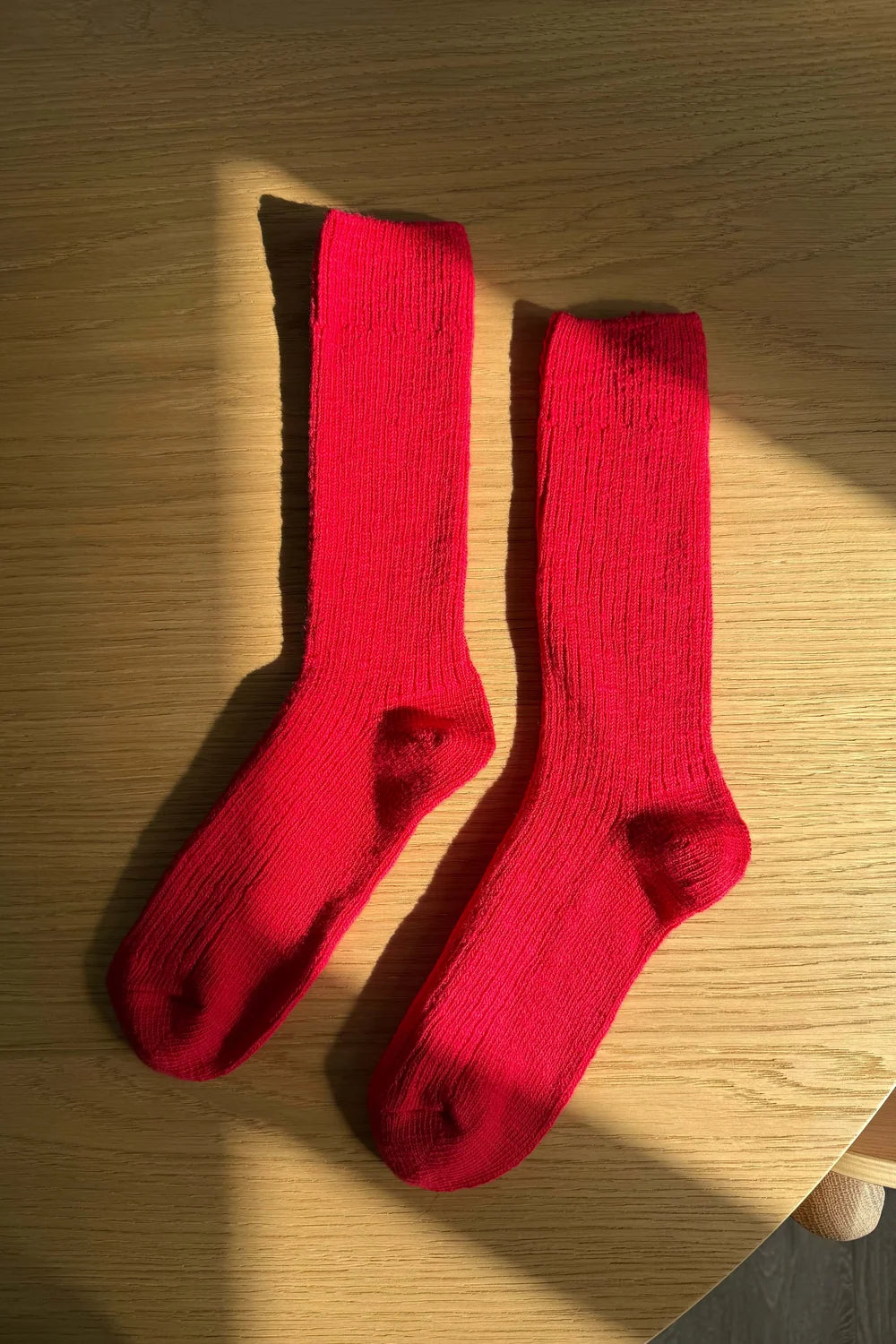 Le Bon Shoppe Cottage Socks: Chili